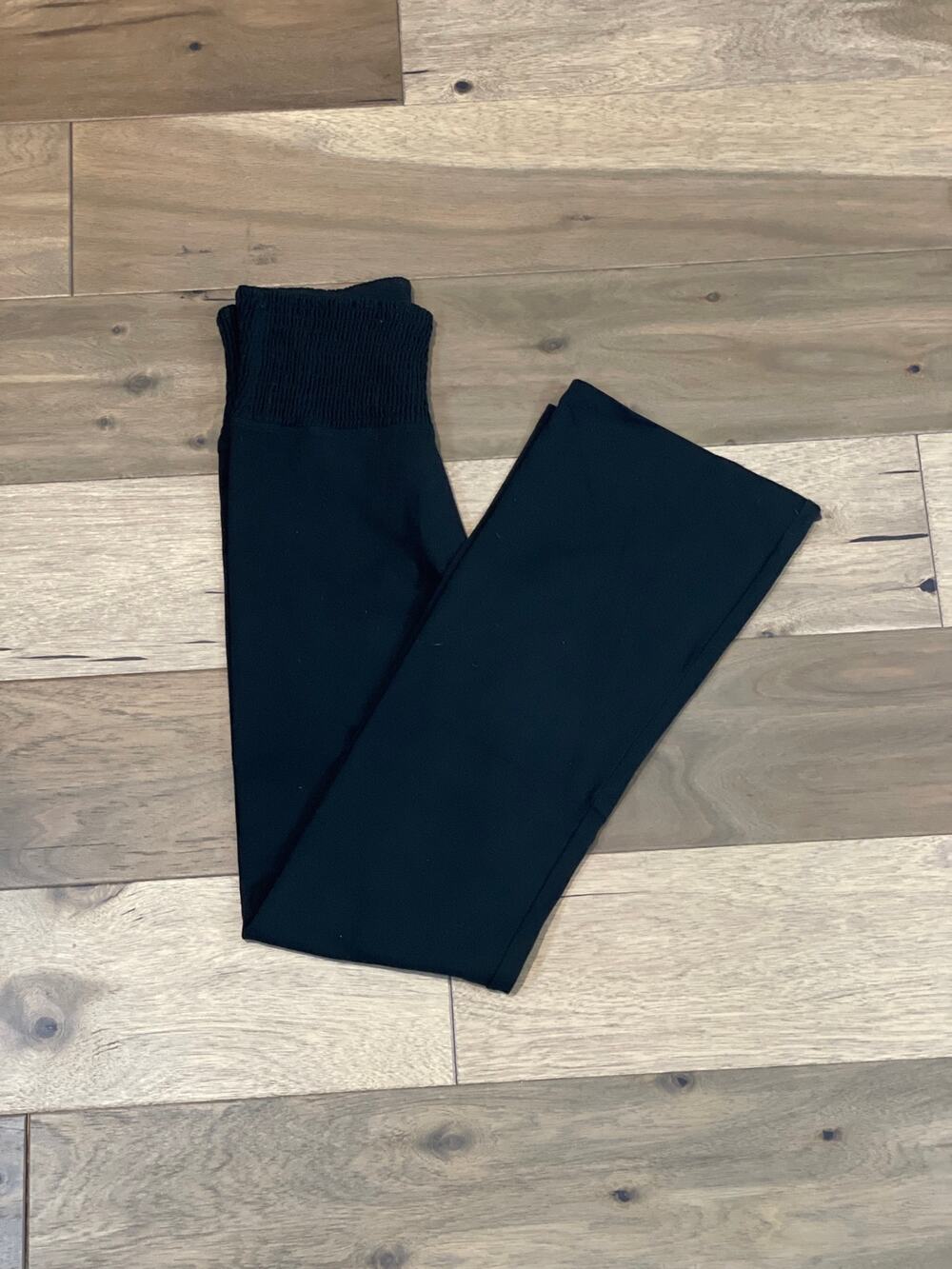 Victoria Sport Yoga Pants Size M Black Cotton Blend High Rise Athleisure